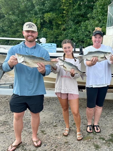 Lake Hartwell Striper fishing